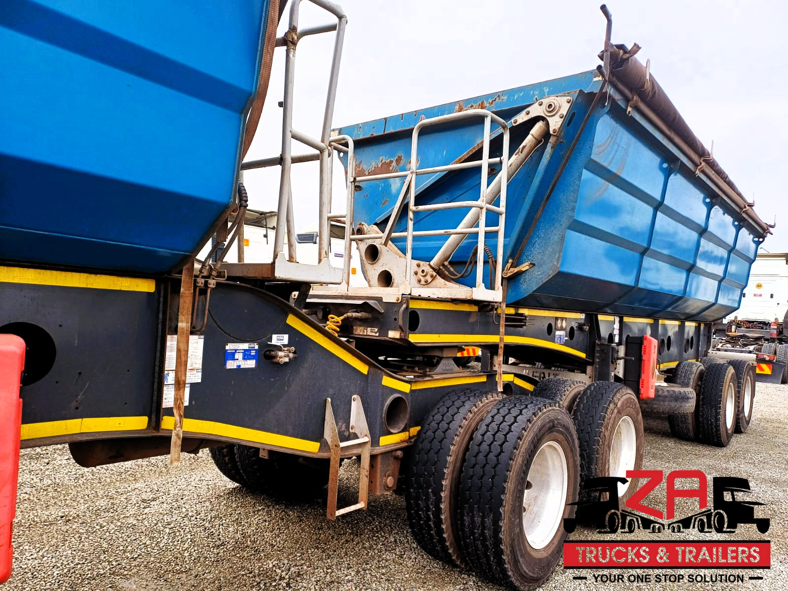 2021 AFRIT 45 CUBE SIDE TIPPER TRAILER #53271